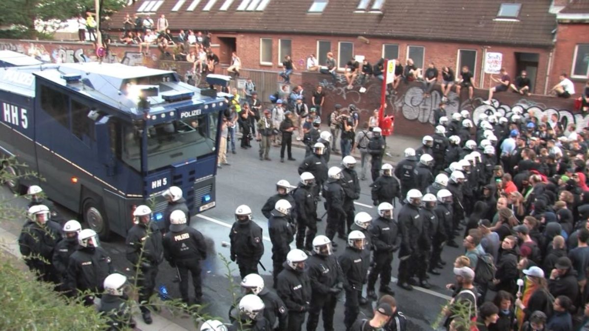 G20 Polizeieinsatz